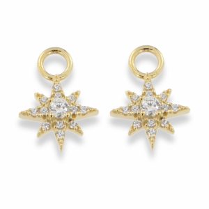 Nova ear charm forgylt