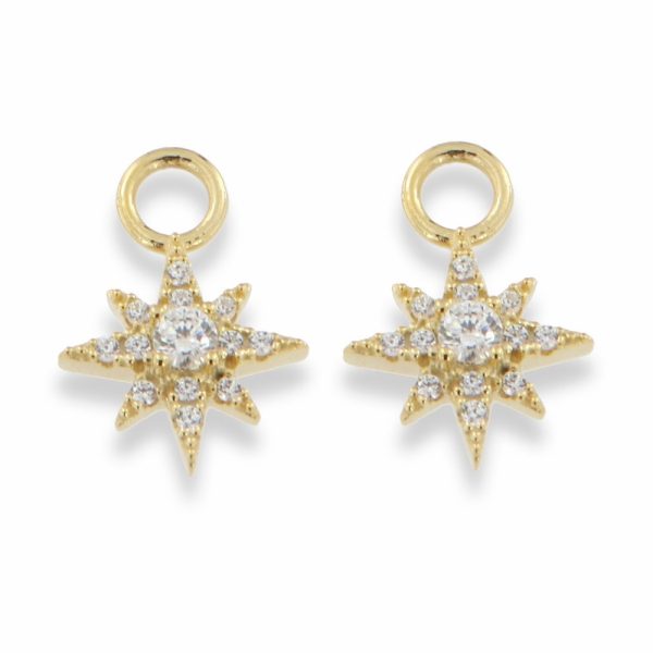 Nova ear charm forgylt