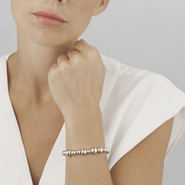 MOONLIGHT GRAPES sølv stringarmbånd - Bilde 4