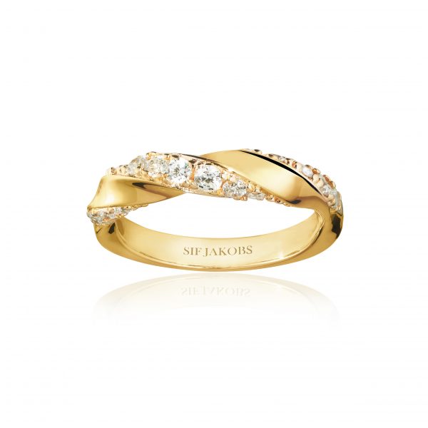 FERRARA Ring Gold plated