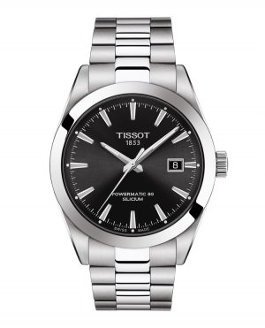 TISSOT GENTLEMAN POWERMATIC 80 SILICIUM - Svart