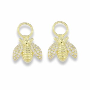BUMBLE BEE  ear charm forgylt