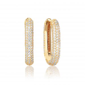 CAPRI Medio Earrings Gold plated