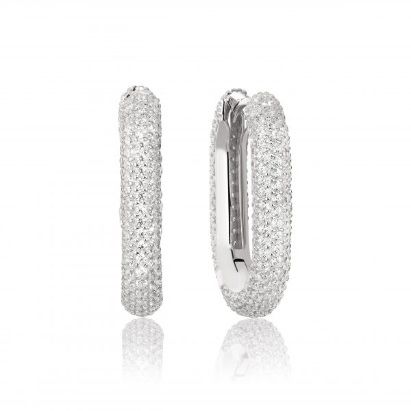 CAPRI Medio Earrings Silver