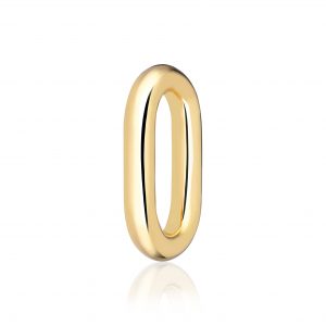 CAPRI Medio Single Pianura Link Gold plated