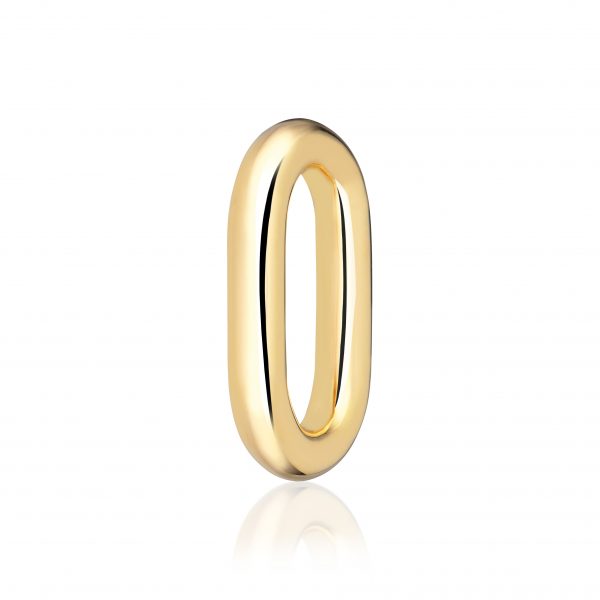 CAPRI Medio Single Pianura Link Gold plated