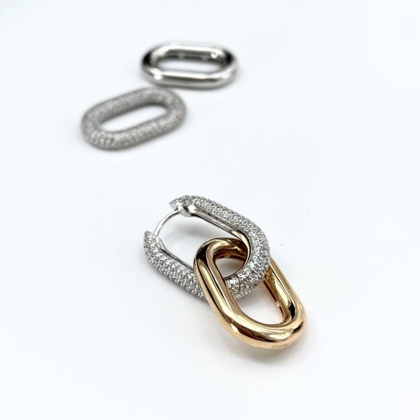 CAPRI Medio Single Pianura Link Gold plated - Bilde 2