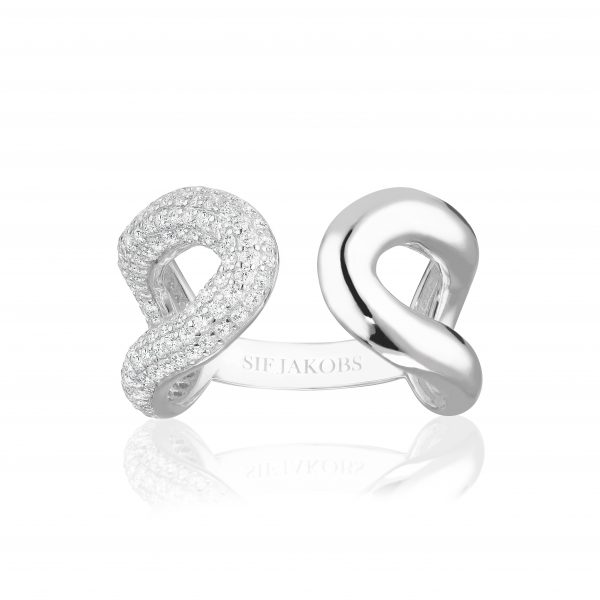 CAPRI Due Ring Silver