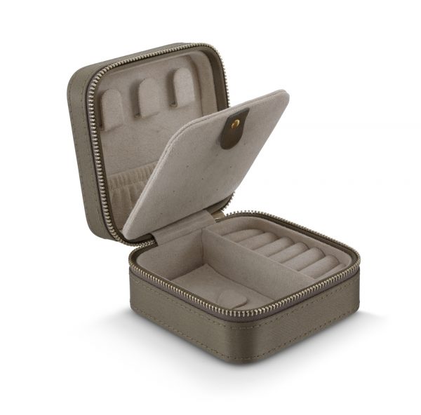 Smykkeskrin beige silke - Bilde 3