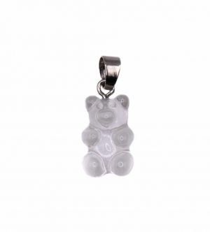 Teddybear Silver Chrystal