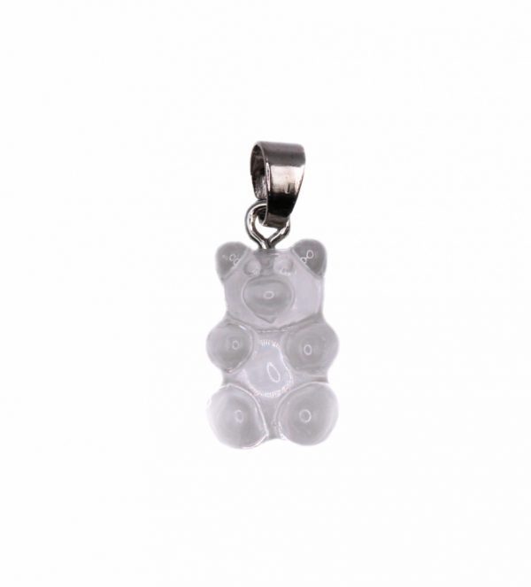 Teddybear Silver Chrystal