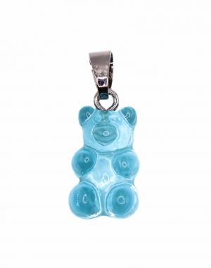 Teddybear Silver Aqua