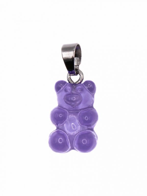 Teddybear Silver Purple