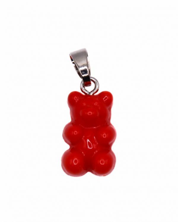 Teddybear Silver Strong Red