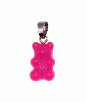 Teddybear Silver Hot Pink
