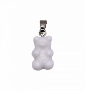 Teddybear Silver White