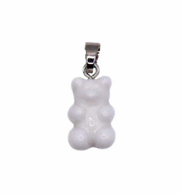 Teddybear Silver White