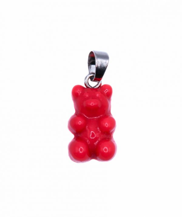 Teddybear Silver Fuchsia