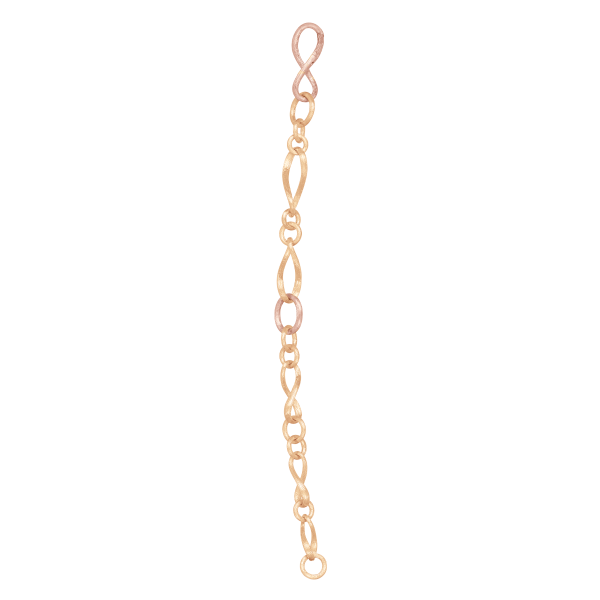 Armlenke Love "Small" Satinert 18K gull