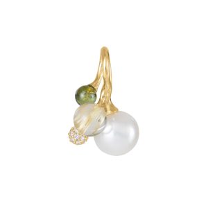 Vedheng Blooming Klase mix stener og diamanter