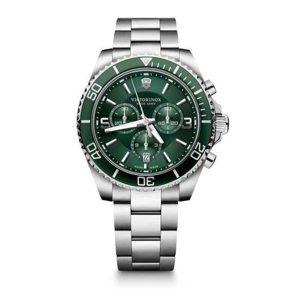 241946 Victorinox Maverick 43mm-Green Chronograph