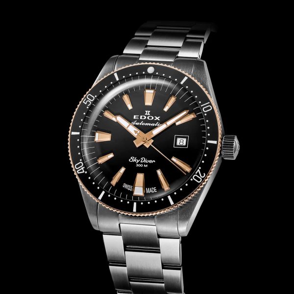SkyDiver Date Automatic Limited Edition-Svart Bic - Bilde 6
