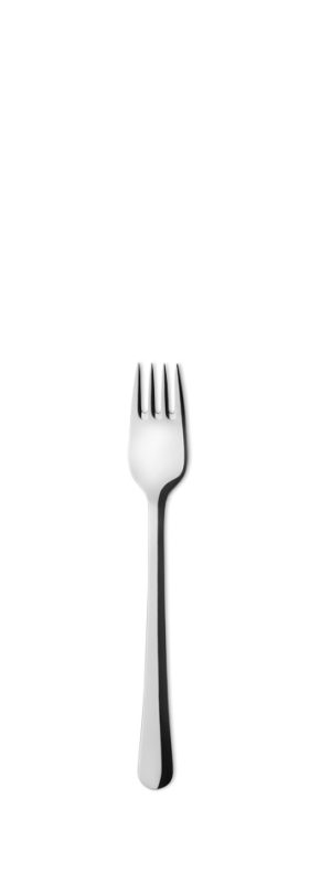 Copenhagen barne/dessertgaffel blank