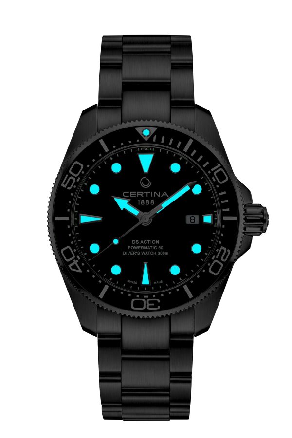 Certina DS Action Diver 43 - Grønn - Bilde 4