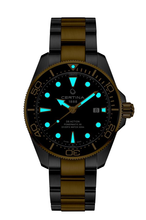 Certina DS Action Diver 43 Bicolour - Svart - Bilde 5