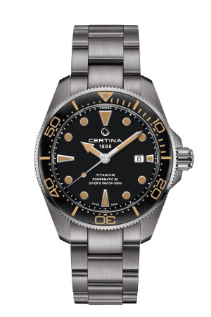 Certina DS Action Diver 43 Titan - Svart