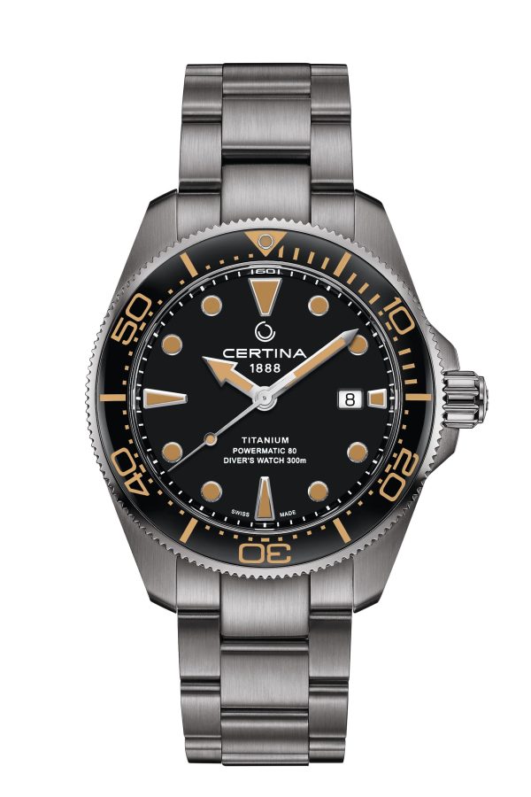 Certina DS Action Diver 43 Titan - Svart
