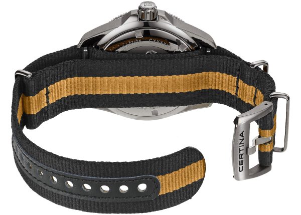 Certina DS Action Diver 43 Titan -Svart m/ natorem - Bilde 4