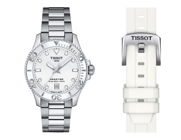 Tissot Seastar 1000 36mm White - Bilde 2