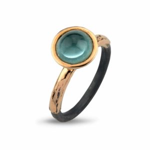 Victoria Rose Aquamarine ring
