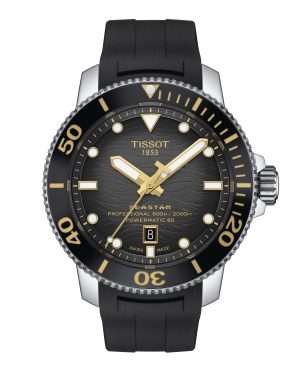 Tissot Seastar 2000 Proffesional -Svart/Gull