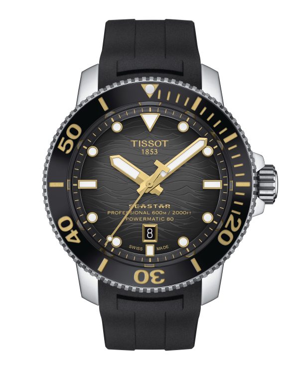 Tissot Seastar 2000 Proffesional -Svart/Gull