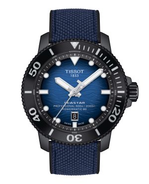 Tissot Seastar 2000 Proffesional -Svart PVD Blå