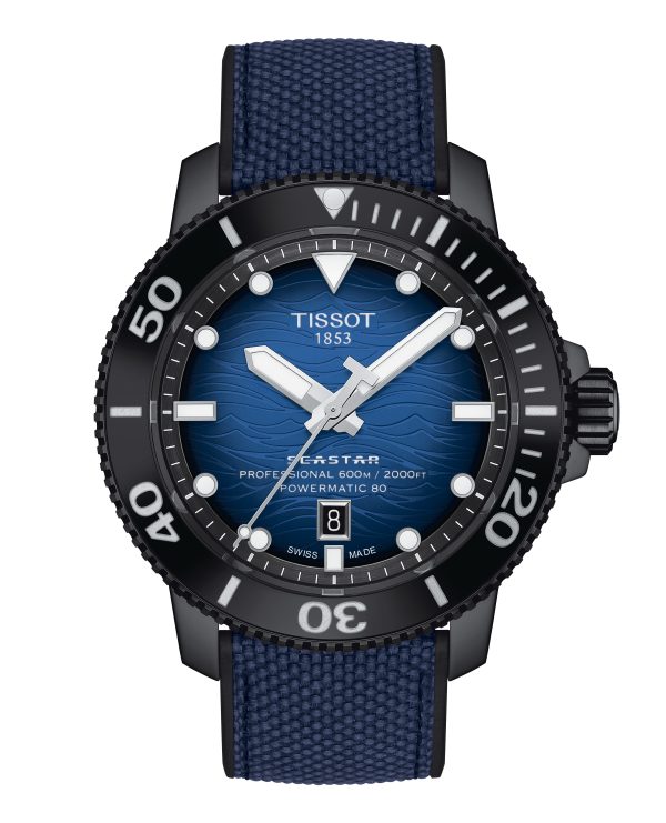 Tissot Seastar 2000 Proffesional -Svart PVD Blå