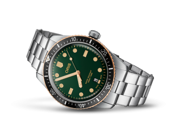 Divers  Hertitage Sixty five Grønn  Bronse bezel - Bilde 3