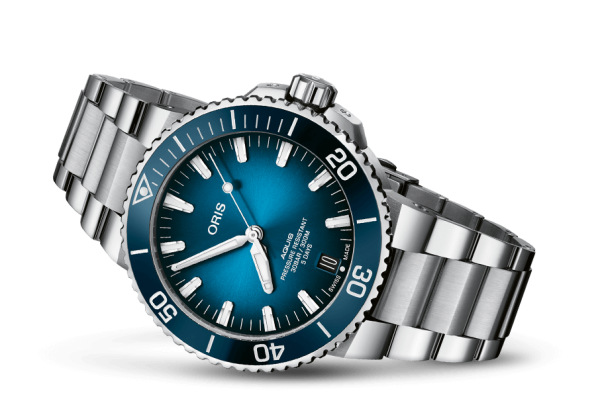 Aquis Date Caliber 400 Blå- 43,5mm - Bilde 7