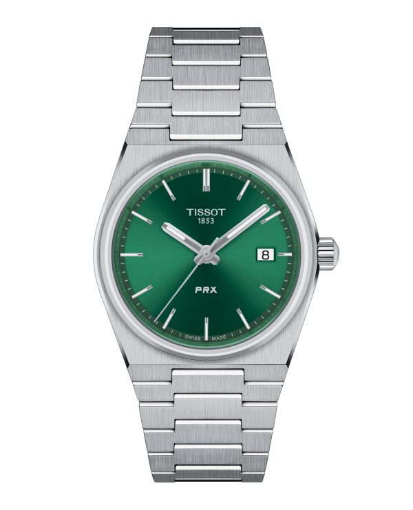 TISSOT PRX 35mm - Grønn Quartz