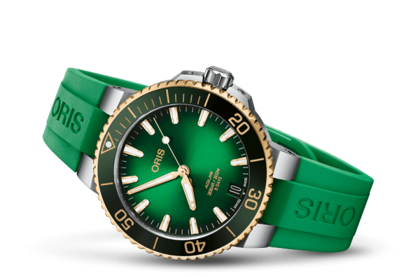 Aquis Date Caliber 400  Grønn- 41,5mm Bicolour - Bilde 3