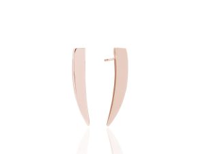 Pila sølv rose´ ørepynt
