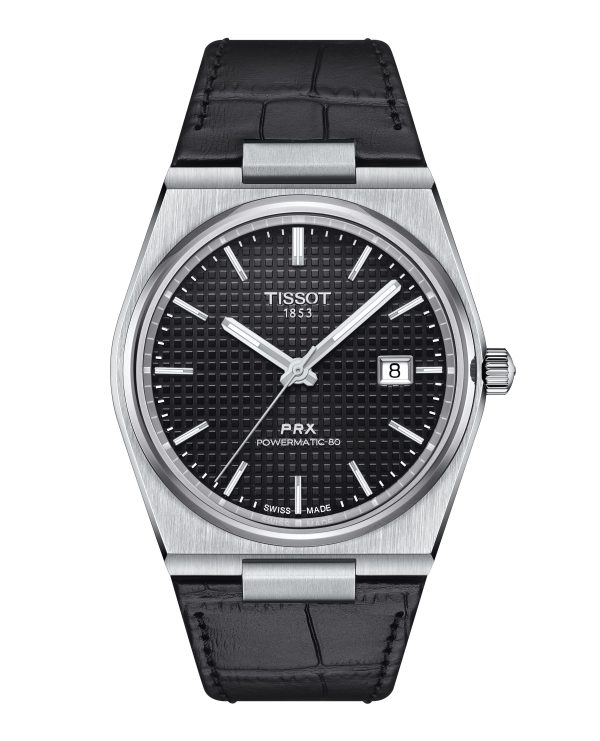 Tissot PRX Powermatic 80-Svart Rem