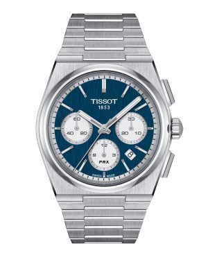 Tissot PRX Chronograph Blå