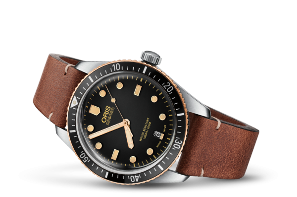 Divers  Sixty five Svart - Bronse bezel Rem - Bilde 3
