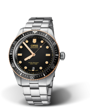 Divers  Sixty five Svart - Bronse bezel
