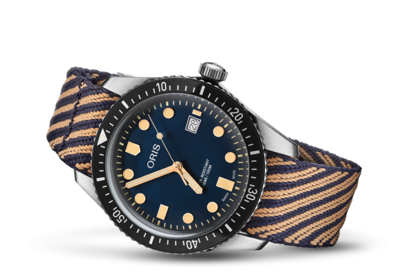 Divers Sixty five Blå 42mm -Tekstilrem - Bilde 7