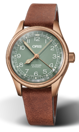 Big Crown Pointer Date Bronse 36mm- Grønn
