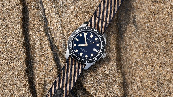 Divers Sixty five Blå 42mm -Tekstilrem - Bilde 4